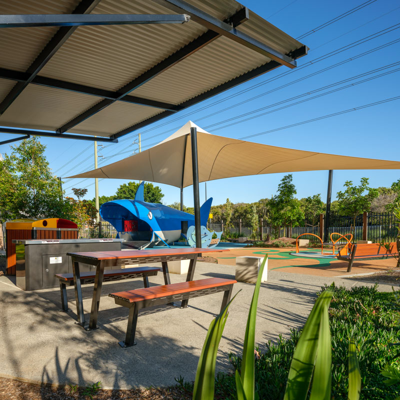 Inclusive Park Furniture at Livvi's Place Playground, NSW